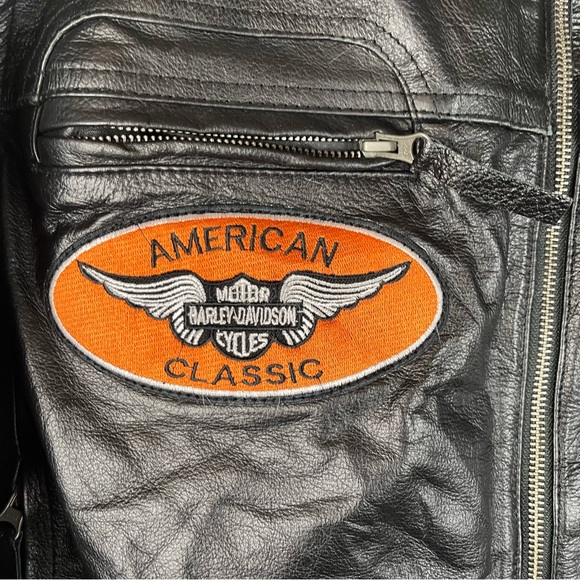 HARLEY DAVIDSON Leather Command Jacket by The Real Leather Company - Picture 5 of 11